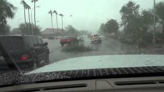 Part 3  Dust Storm amp Massive Micro Burst in the Ahwatukee Foothills in Phoenix Arizona [upl. by Mossolb]