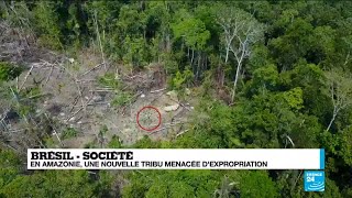 Brésil  un drone filme des images inédites dun peuple isolé dans la forêt amazonienne [upl. by Lawan47]