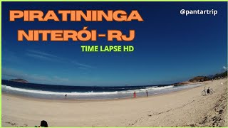 PRAIA DE PIRATININGA  NITERÓI  RJ  BRASIL  TIME LAPSE HD [upl. by Layol]