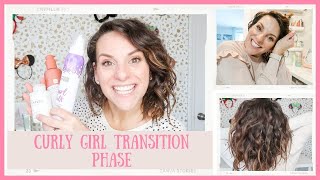 My 2A Curly Girl Method Routine  Transition Phase it gets better [upl. by Nohsyt]