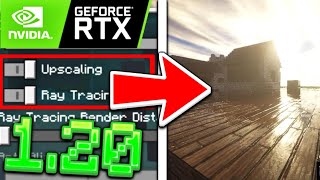 How To Enable RTX Shaders In Minecraft Bedrock 120 [upl. by Ahsienek]