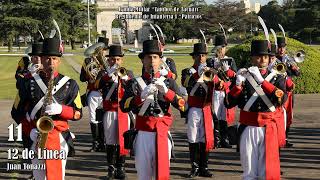 Mi lista de las 12 mejores Marchas Militares Argentinas [upl. by Esiled]