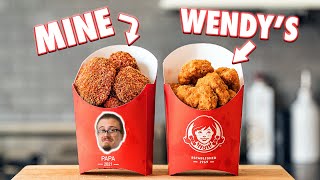 Making Wendys Spicy Chicken Nuggets  But Better [upl. by Ellynn]