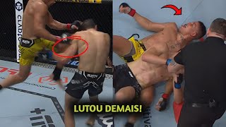 DEU SHOW Caio Borralho VENCE Abus Magomedov no UFC SP e SURPREENDE ao DESAFIAR TOP dos MÉDIOS [upl. by Vargas]