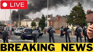 🚨 BREAKING Southport BURNS As Angry British Public Rise Up [upl. by Nanreh608]