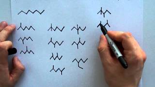 The 18 Isomers of Octane C8H18 DRAWN for you [upl. by Cramer43]