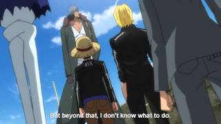 AokijiKuzans speech to Strawhats  One Piece Film Z HD [upl. by Lyrahc]