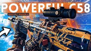 The NEW C58 Assault Rifle is INCREDIBLY POWERFUL in Warzone Season 4 [upl. by Lasyrc]