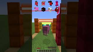 Lowering Laser vs Different Mobs shorts meme minecraft [upl. by Ettecul598]