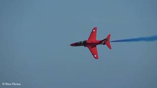 Red Arrows Synchro Pair  fast opposition passes  Eastbourne 2023 [upl. by Intruok]