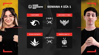 UW vs FIRE  BSCT vs AKV — VALORANT Game Changers LATAM — S4D1 [upl. by Divadnoj]