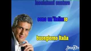 Toto Cutugno Litaliano Karaoke Instrumental  lyrics [upl. by Mahtal]