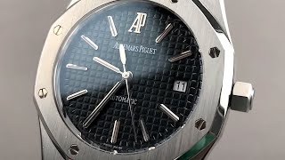 Audemars Piguet Royal Oak 15300STOO1220ST03 Audemars Piguet Watch Review [upl. by Aelber]