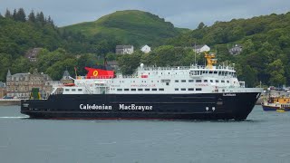 Clansman ferry inbound Oban 29th June 2024 [upl. by Engapmahc]