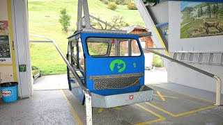 Dallenwil  Wiesenberg Luftseilbahn Bergfahrt 2022 Seilbahn téléphérique cable car [upl. by Eiba995]