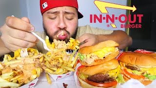 MUKBANG INNOUT MUKBANG EATING SHOW 4x4 [upl. by Niltiak]