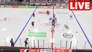 ICE HOCKEY LIVE🔴 Switzerland vs Canada  2024 IIHF World Championship 19th May 2024 Full Match NHL24 [upl. by Githens]