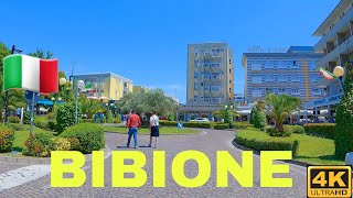 Bibione Italy Urlaub 2024  City Walking Tour 4K UHD [upl. by Cynde971]