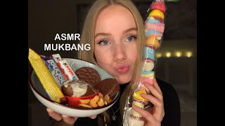 ASMR MUKBANG EATING TOO MUCH CAAANDY 😂🍭🍫 germandeutsch RelaxASMR [upl. by Robma]