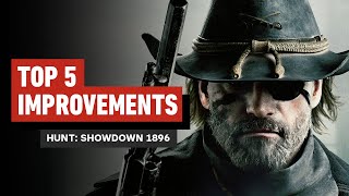 Top 5 Improvements in Hunt Showdown 1896 [upl. by Gine983]