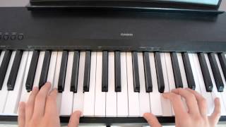 How To Play Haken  Atlas Stone  Piano Intro [upl. by Niall]