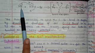 Substitution nucleophilic UnimolecularSn1 amp Substitution nucleophilic BiomolecularSn2 Mechanisms [upl. by Cowie]