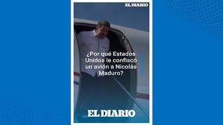 Venezuela acusó a EEUU de “piratería” por confiscación del avión de Nicolás Maduro  El Diario [upl. by Sirob222]