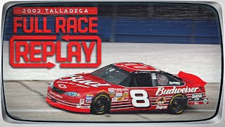 2002 Aarons 499  Dale Jr goes backtoback at Talladega  NASCAR Classic Full Race Replay [upl. by Wistrup]