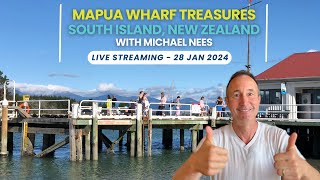 Treasures at Mapua Wharf in New Zealand  28 Jan 2024 [upl. by Namolos]