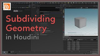 27 Subdividing Geometry in Houdini [upl. by Lello]