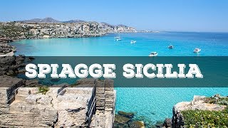 Top 10 spiagge più belle della Sicilia [upl. by Morehouse]