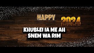 Happy new year  pnar songs 2024 [upl. by Utter679]