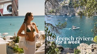 a week in the french riviera  beach days in the south of france [upl. by Emoraj248]