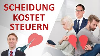 Steuern bei Scheidung wann entsteht sie und wie kann man sie vermeiden [upl. by Nelram]