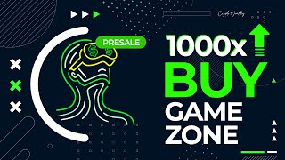 PRESALE ⏰ GameZone GZONE Token  Launching Soon  100x Altcoin 2021 [upl. by Corkhill]