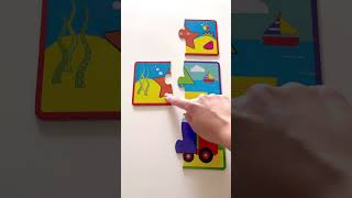 Let’s Match Puzzles for Kids and Toddlers puzzle kidslearning educational learningthroughplay [upl. by Adnaluy582]