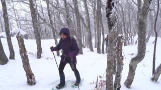 Raquettes le Grand Echaillon  col de la bataille 2016 HD  La Minute Rando [upl. by Odlo671]