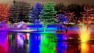 SarKo Aglow Christmas Lights Display in Lenexa Kansas [upl. by Bashuk]