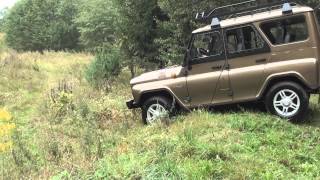 Testdrive UAZ Hunter 30th World Logging Championship2012 [upl. by Drona66]