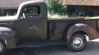 1946 FORD 12 ton Stepside Pickup Truck Original Flathead V8 [upl. by Philander589]