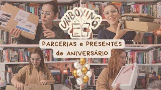 UNBOXING DE ANIVERSÁRIO  VLOG  PRESENTES LINDOS [upl. by Doowron]