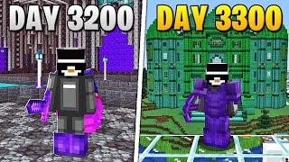 I Survived 3300 Days in HARDCORE Minecraft [upl. by Nawad]