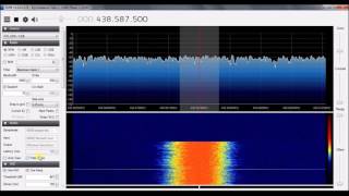 Baofeng DM5R Digital Signal Viewed On SDR [upl. by Onaicram6]