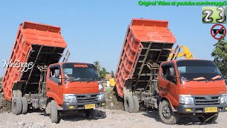 Lets Dumping Together Dump Trucks Toyota Dyna 130HT [upl. by Nereen961]