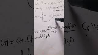 shorts Mechanism for prep of Cinnamaldehyde  Veena Dixit Chemistry IIT jee [upl. by Pisarik939]