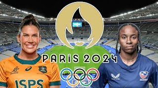 AUSTRALIA 7s vs USA 7s Women’s PARIS OLYMPICS SEVENS 2024 Bronze Medal FINAL Live Commentary [upl. by Bartlett]