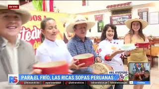 RS  Para el frío las ricas sopas peruanas [upl. by Ylrebmik]