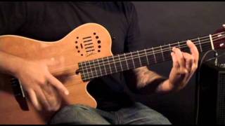 Godin Multiac Nylon Duet Ambiance [upl. by Sitoiganap440]