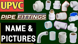 Plumbing Materials Name and Pictures  Plumbing Fittings Name  Plumbing Work  Upvc Fittings [upl. by Ttehr921]