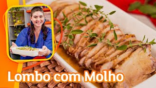 COMO FAZER LOMBO COM MOLHO  Receitas de Natal [upl. by Montgomery]